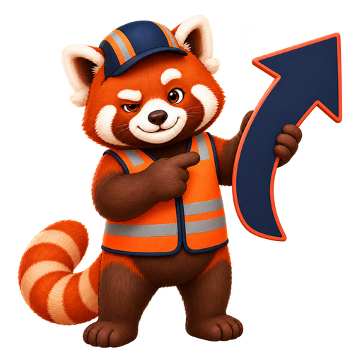 Red panda sorting saved pages